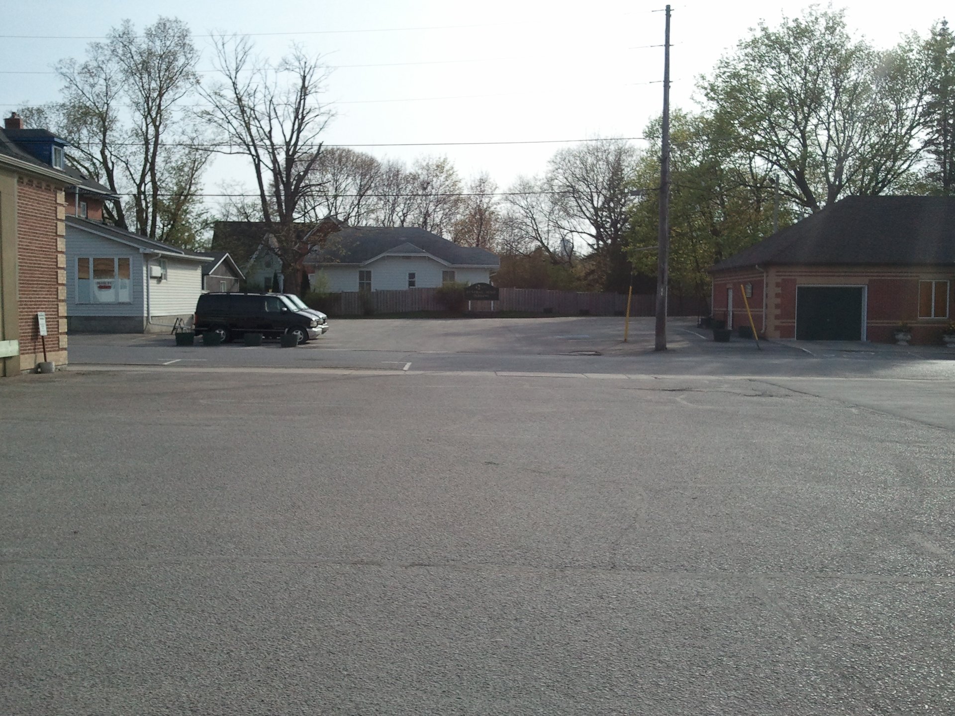 Parking Lot View of Wagg Funeral Home