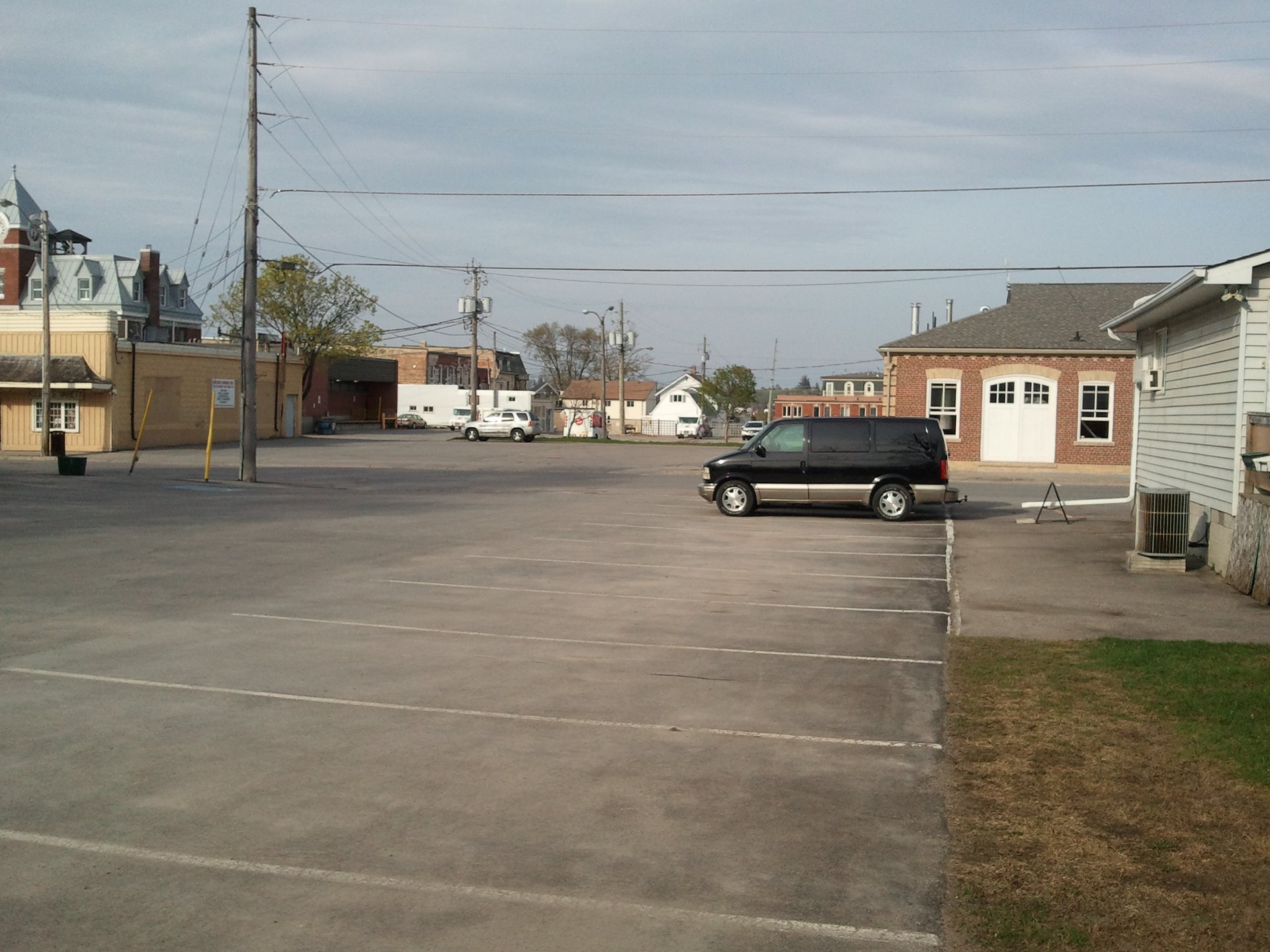 Parking Lot View of Wagg Funeral Home