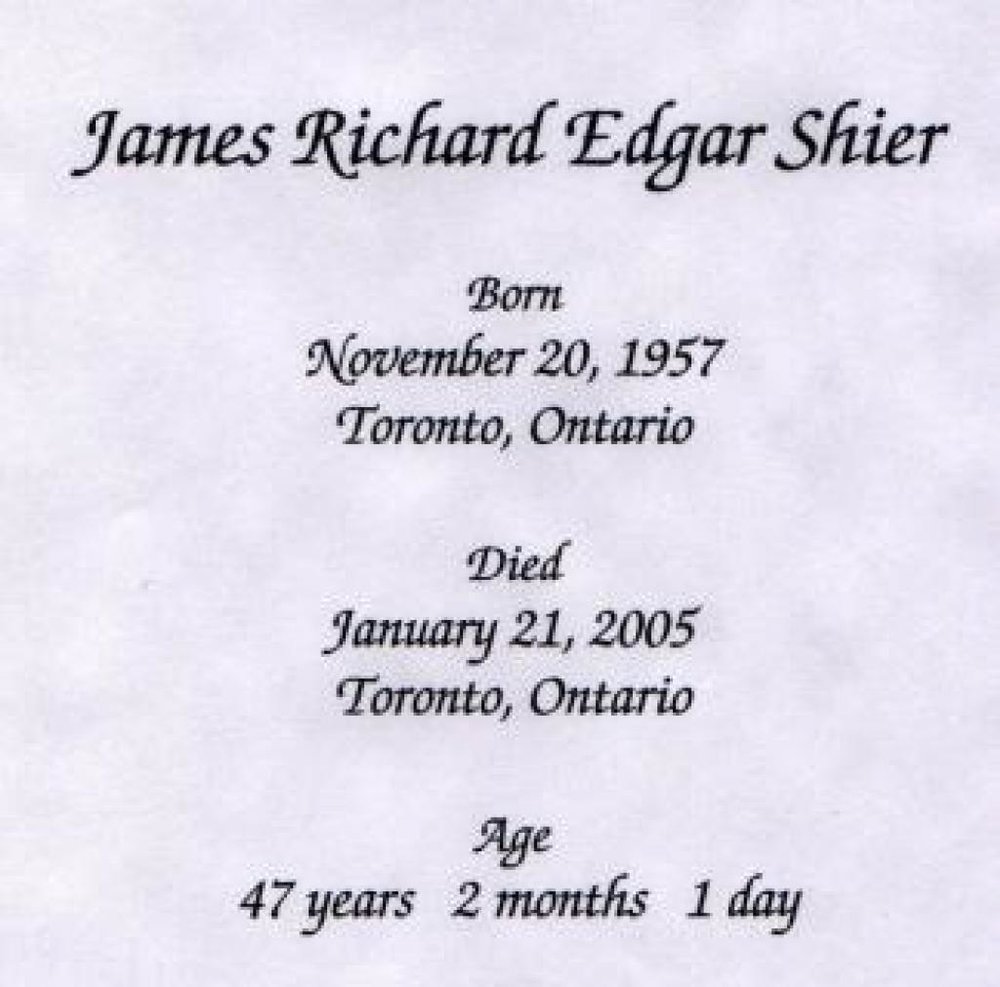 James Richard Edgar Shier